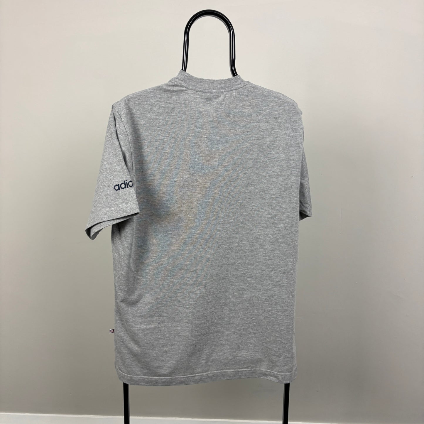 90s Adidas Atlanta 96 Olympics T-Shirt Grey Medium