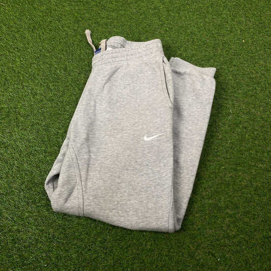 00s Nike Cotton Joggers Grey Medium
