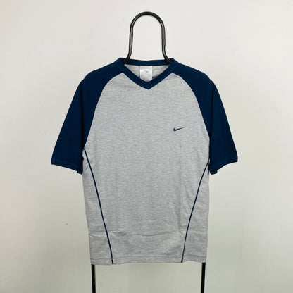 00s Nike Contrast T-Shirt Grey Medium