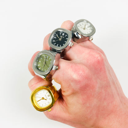 Chrono Adjustable Watch Ring