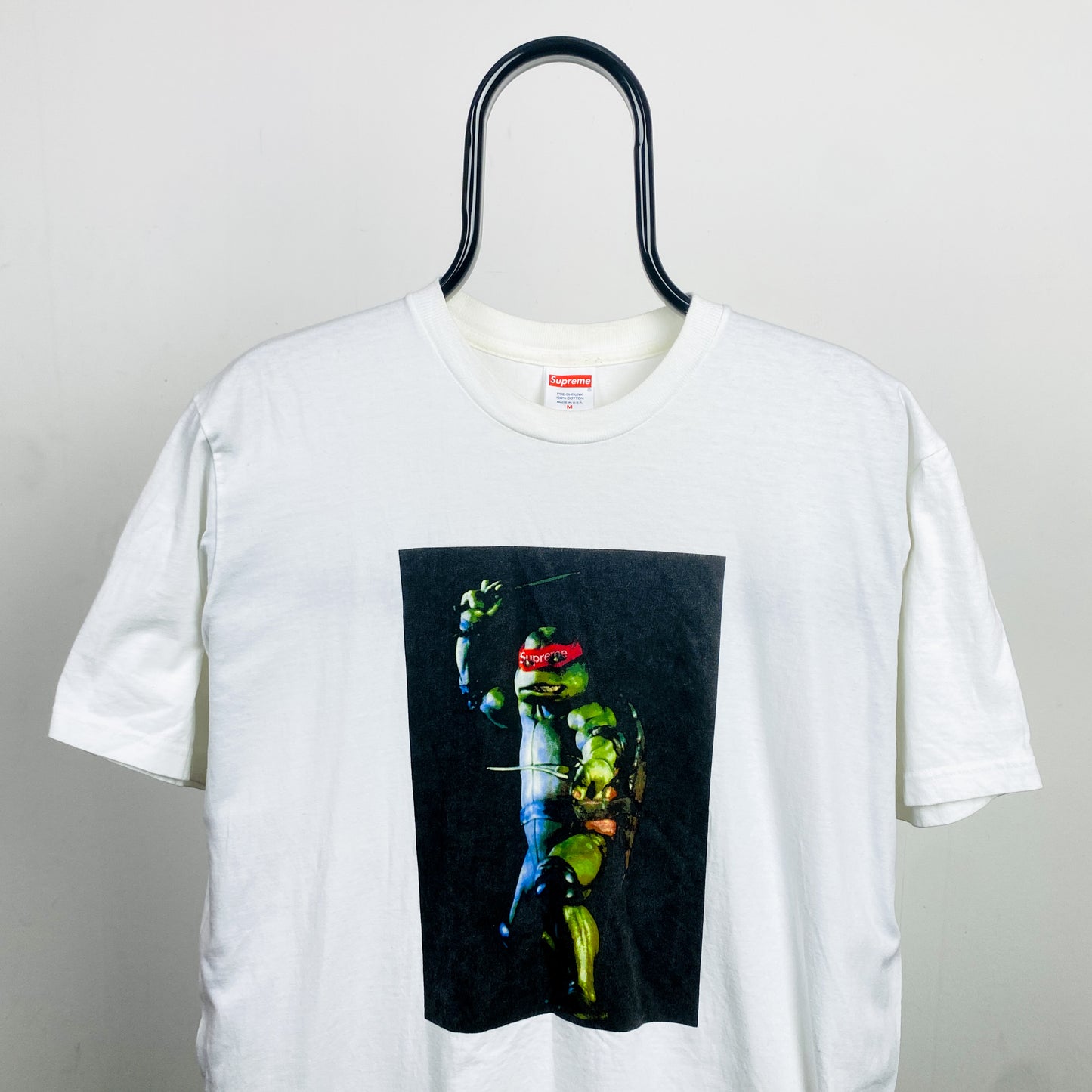 Retro Supreme TMNT T-Shirt White Medium