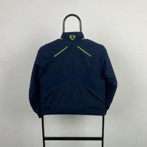 00s Nike Barcelona Windbreaker Jacket Blue XS/XXS
