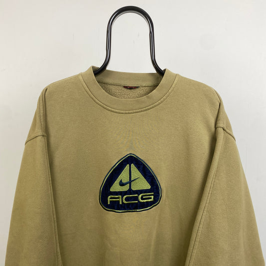 90s Nike ACG Sweatshirt Brown XL