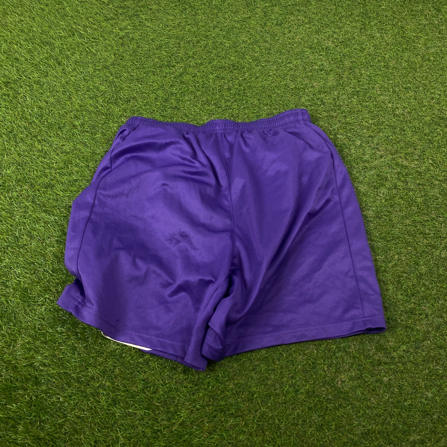 Retro Puma Football Shorts Purple Small