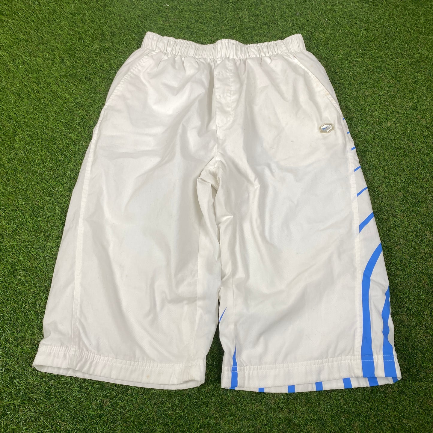 00s Nike Tn Air Long Shorts White Medium