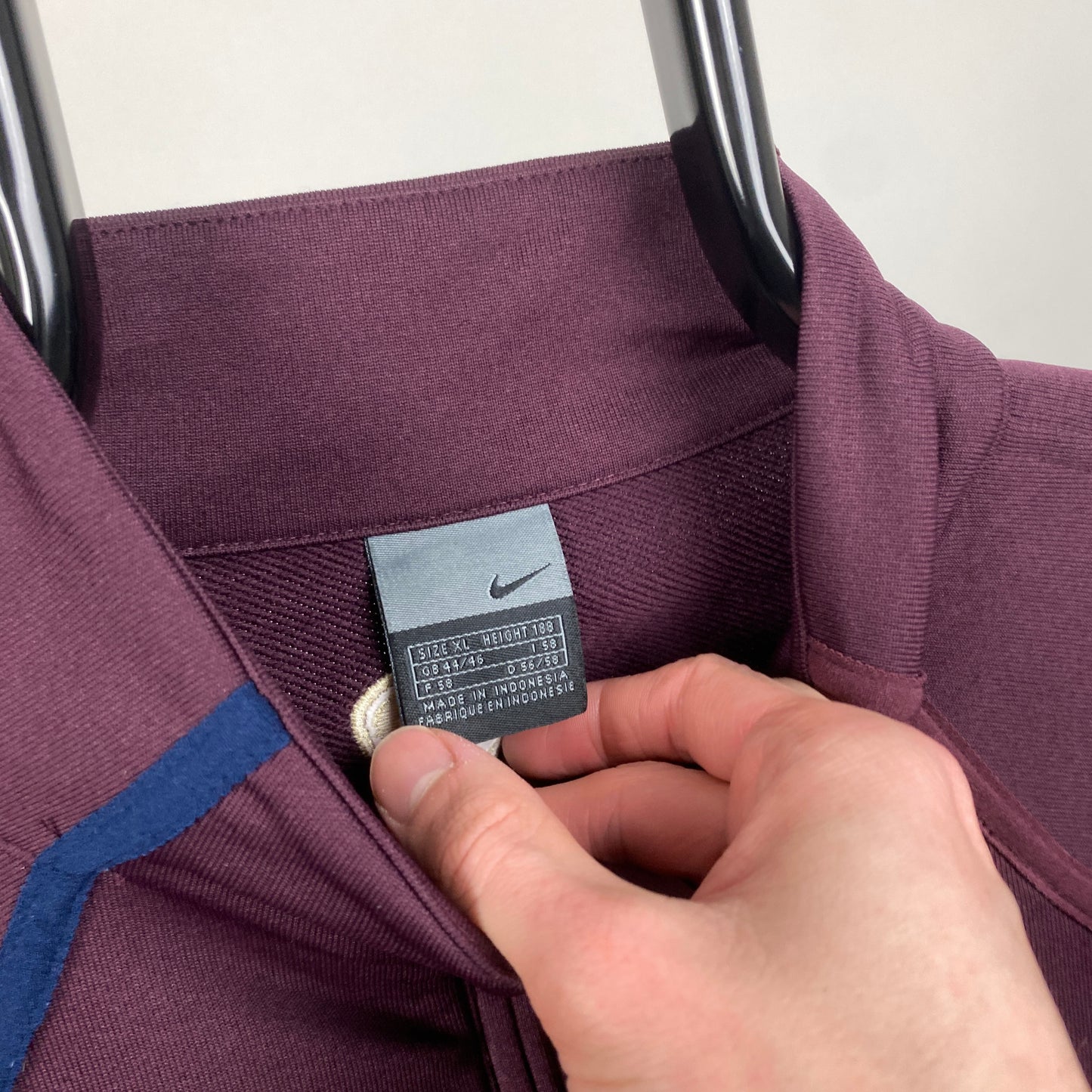 00s Nike Portugal T90 Windbreaker Jacket Red XL