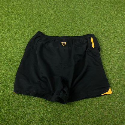 00s Nike Borussia Dortmund Football Shorts Black Large