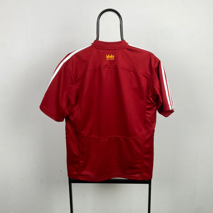 00s Adidas British & Irish Lions Rugby Shirt T-Shirt Red Small