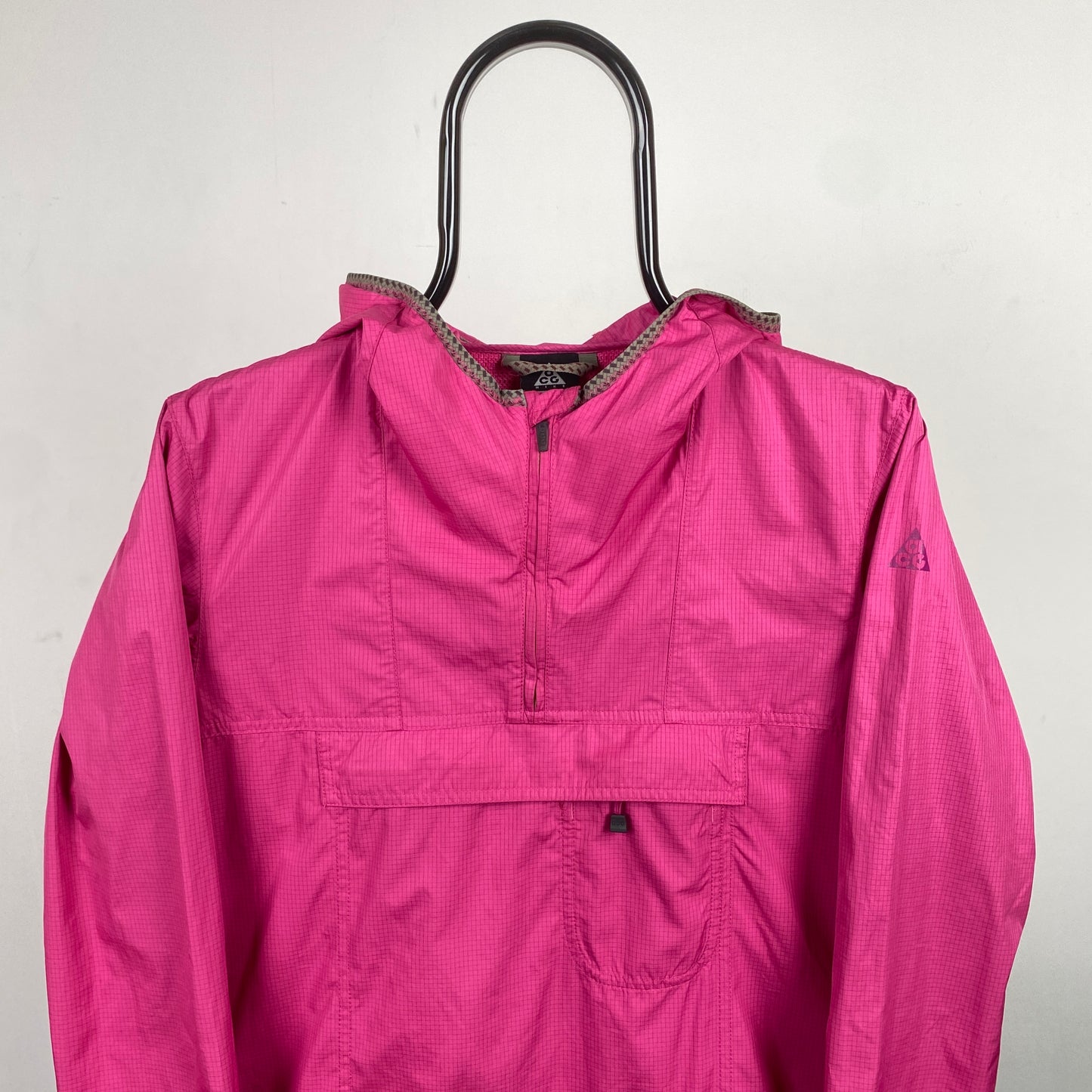 00s Nike ACG Packable Waterproof Coat Jacket Pink Small