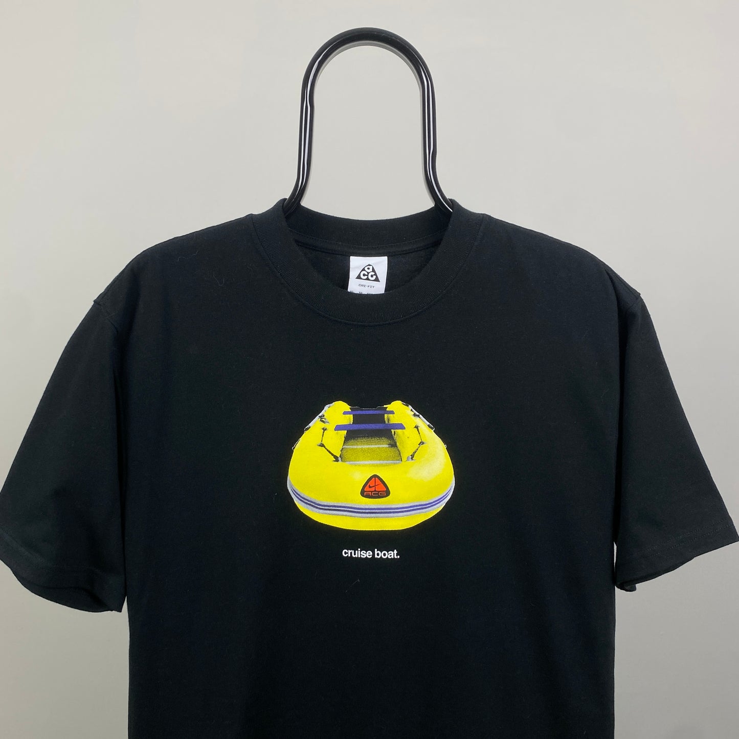 00s Nike ACG Cruise Boat T-Shirt Black XS/Small