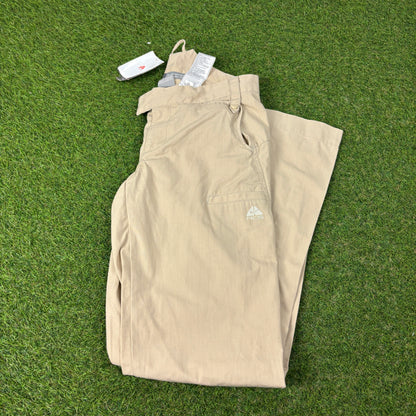 00s Nike ACG Cargo Trousers Joggers Brown Women’s XS