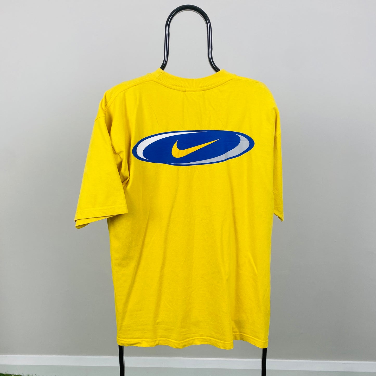 90s Nike T-Shirt Yellow Medium