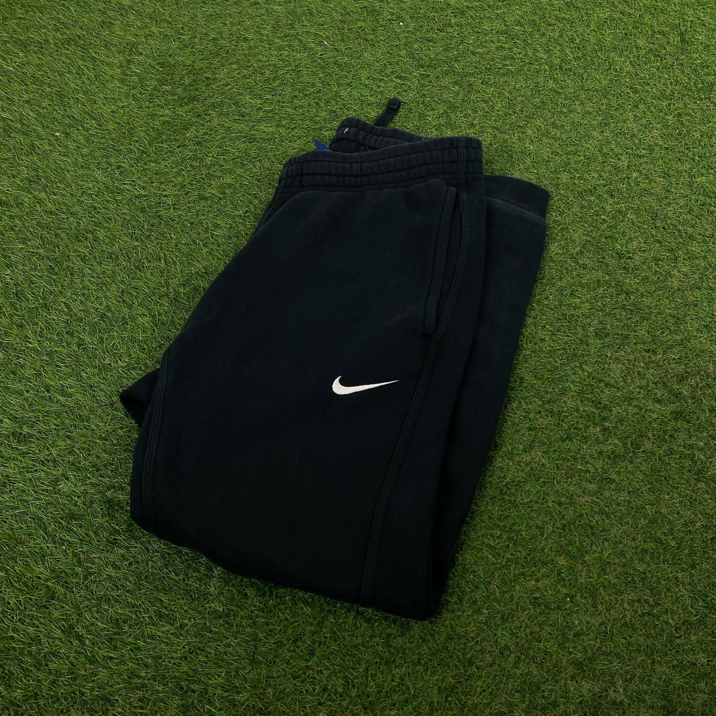 00s Nike Cotton Joggers Black Small