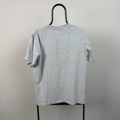 00s Nike Tiempo T-Shirt Grey Medium