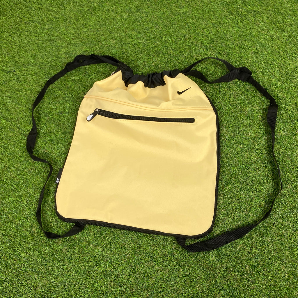 00s Nike Sling Drawstring Bag Black