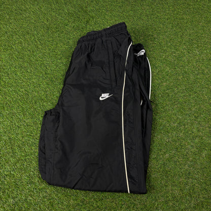 00s Nike Piping Joggers Black Medium