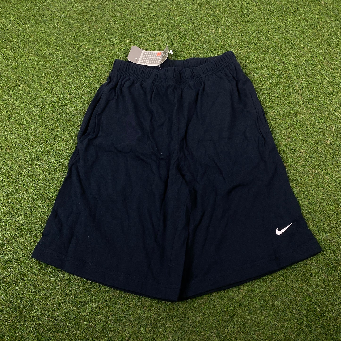 00s Nike Cotton Shorts Blue Small