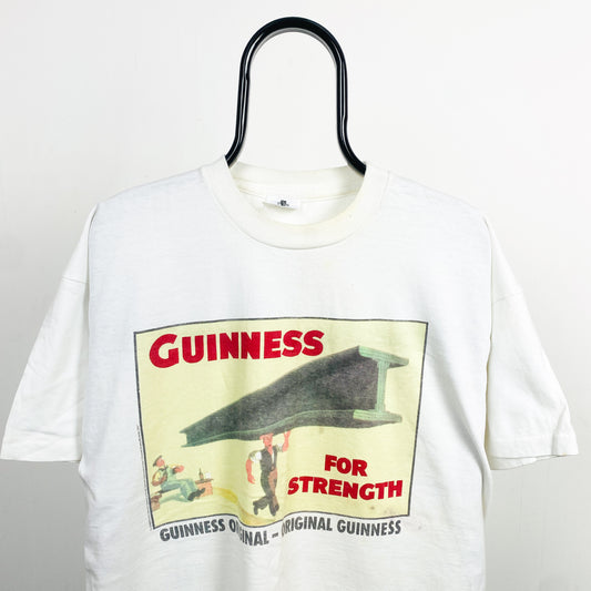 Retro 90s Guinness T-Shirt White XL