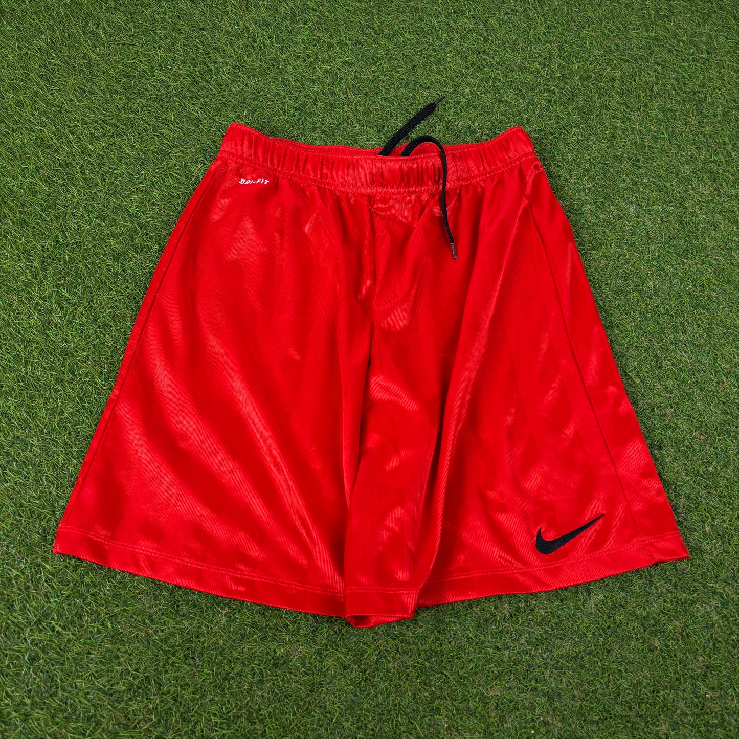 00s Nike Football Shorts Red Small