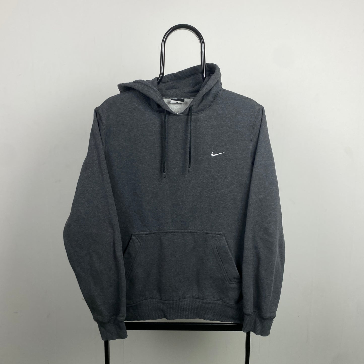 00s Nike Heavyweight Hoodie Grey Medium