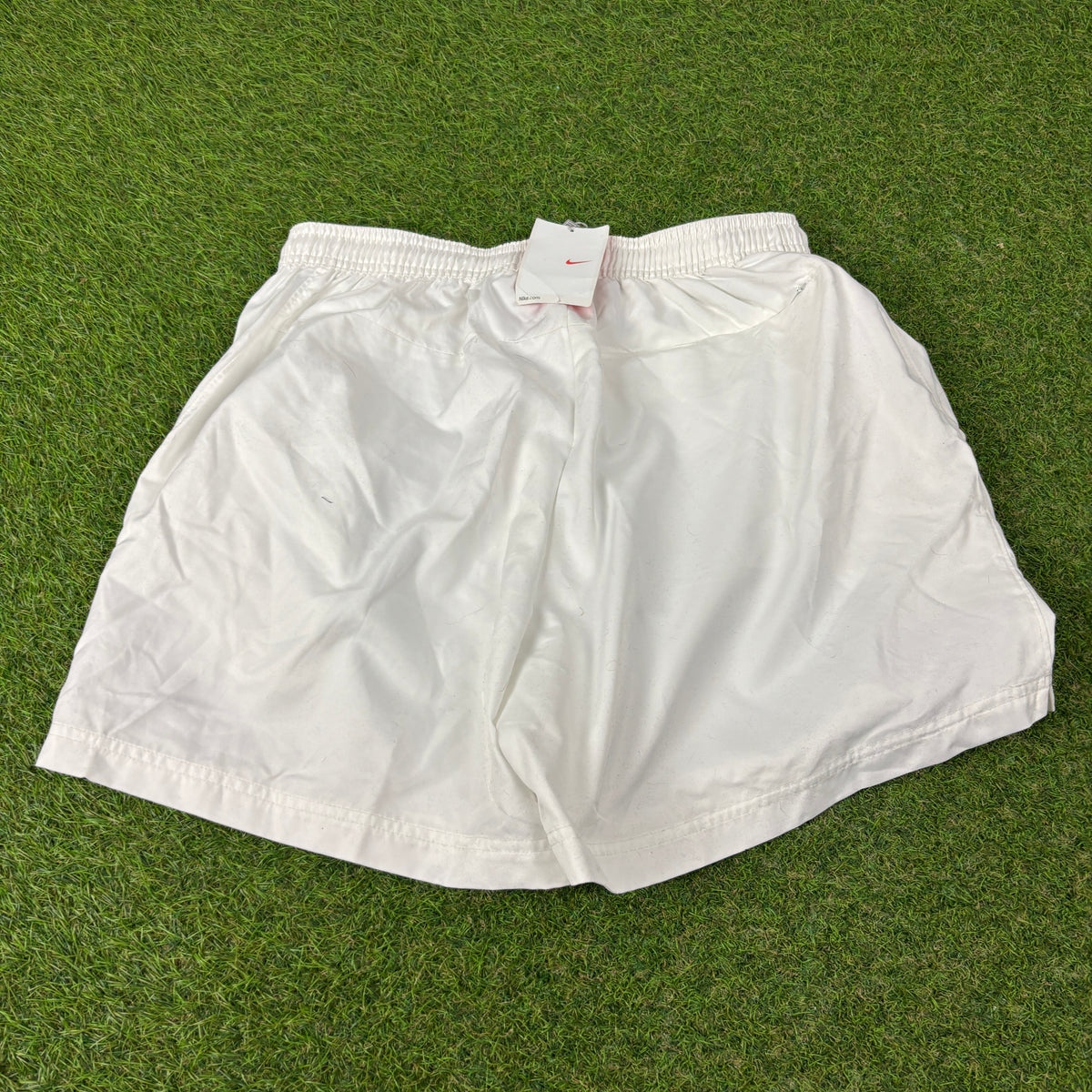 00s Nike Court Shorts White Large