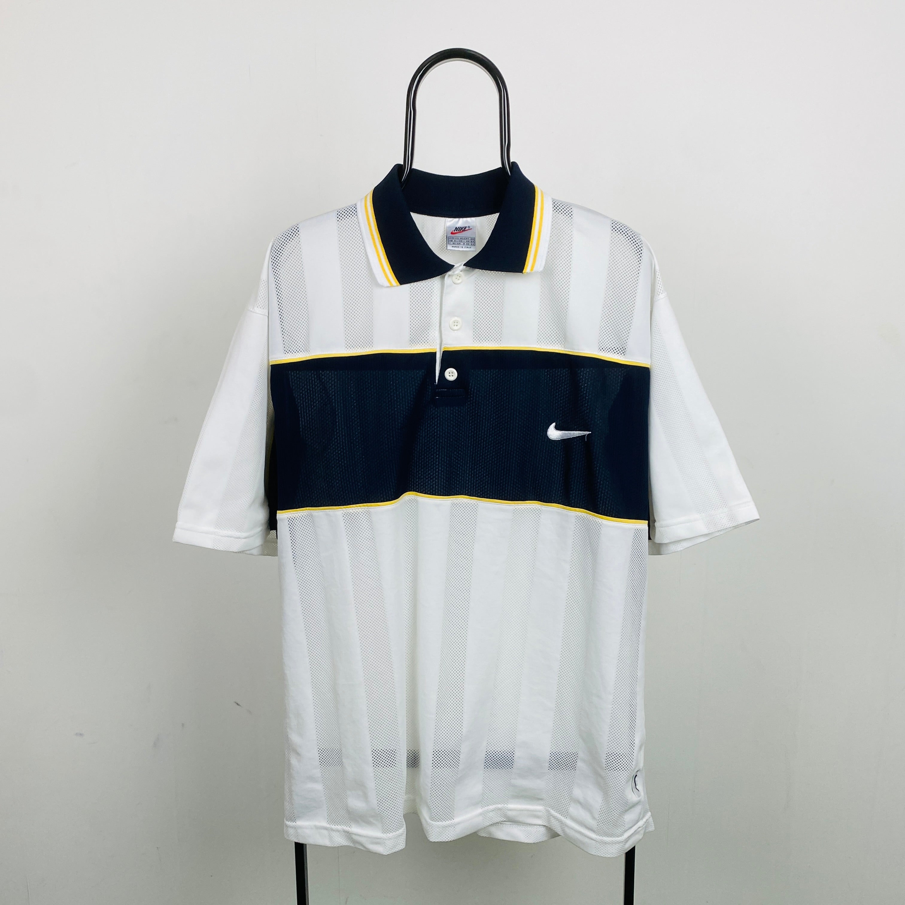 90s Nike Football Shirt T-Shirt White XXL