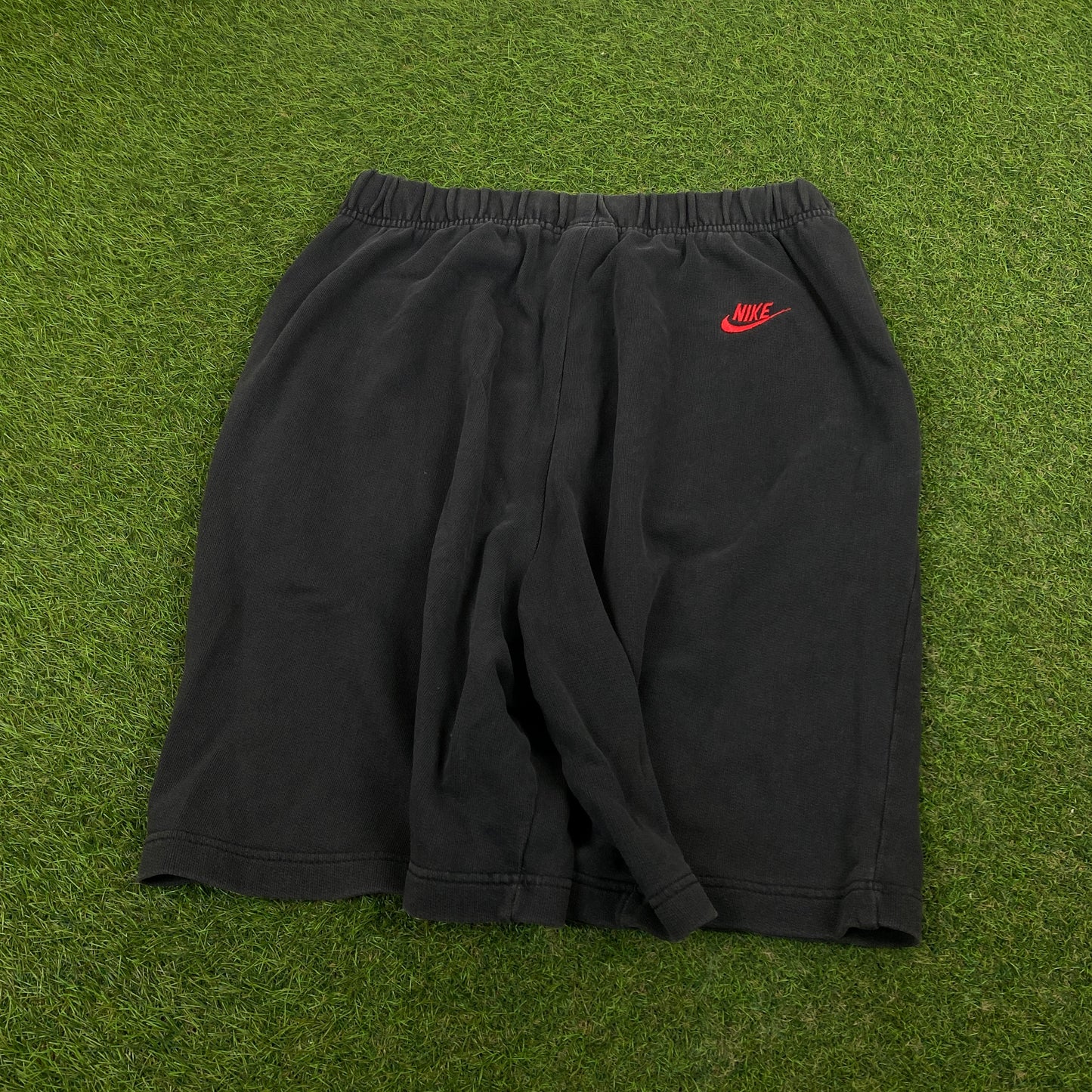 90s Nike Jordan Cotton Shorts Black Small