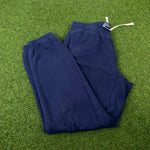 00s Nike Cotton Joggers Blue Medium