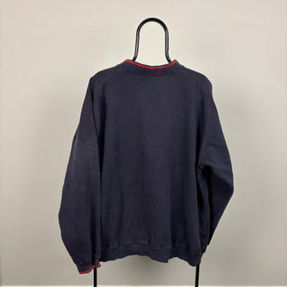 90s Puma King Sweatshirt Blue XL