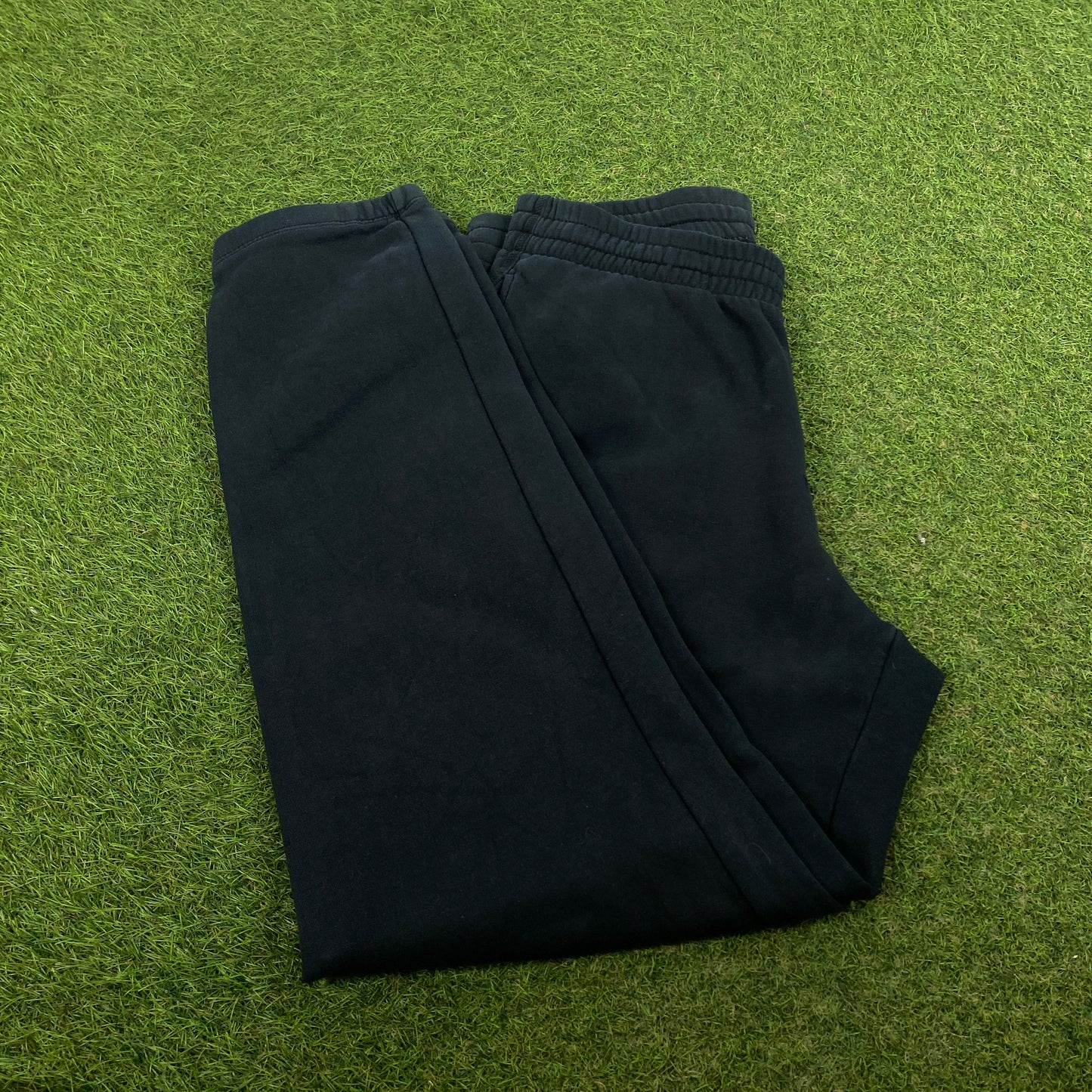 00s Nike Wide Leg Cotton Joggers Black Medium