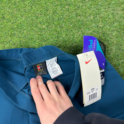 90s Nike Challenge Court Tennis Skirt Blue Large