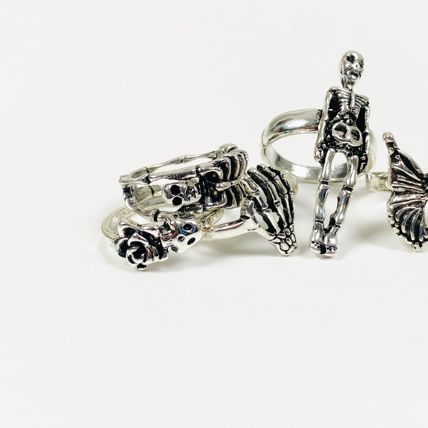 Skeleton Skull Mystery Ring