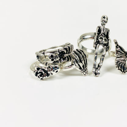 Skeleton Skull Mystery Ring
