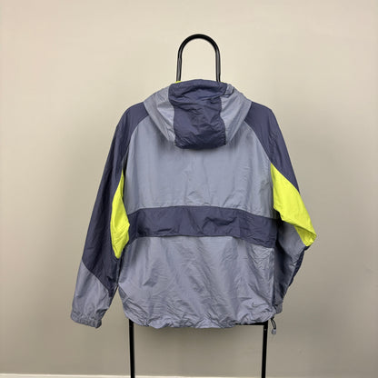 90s Nike ACG Packable Windbreaker Jacket Purple Medium