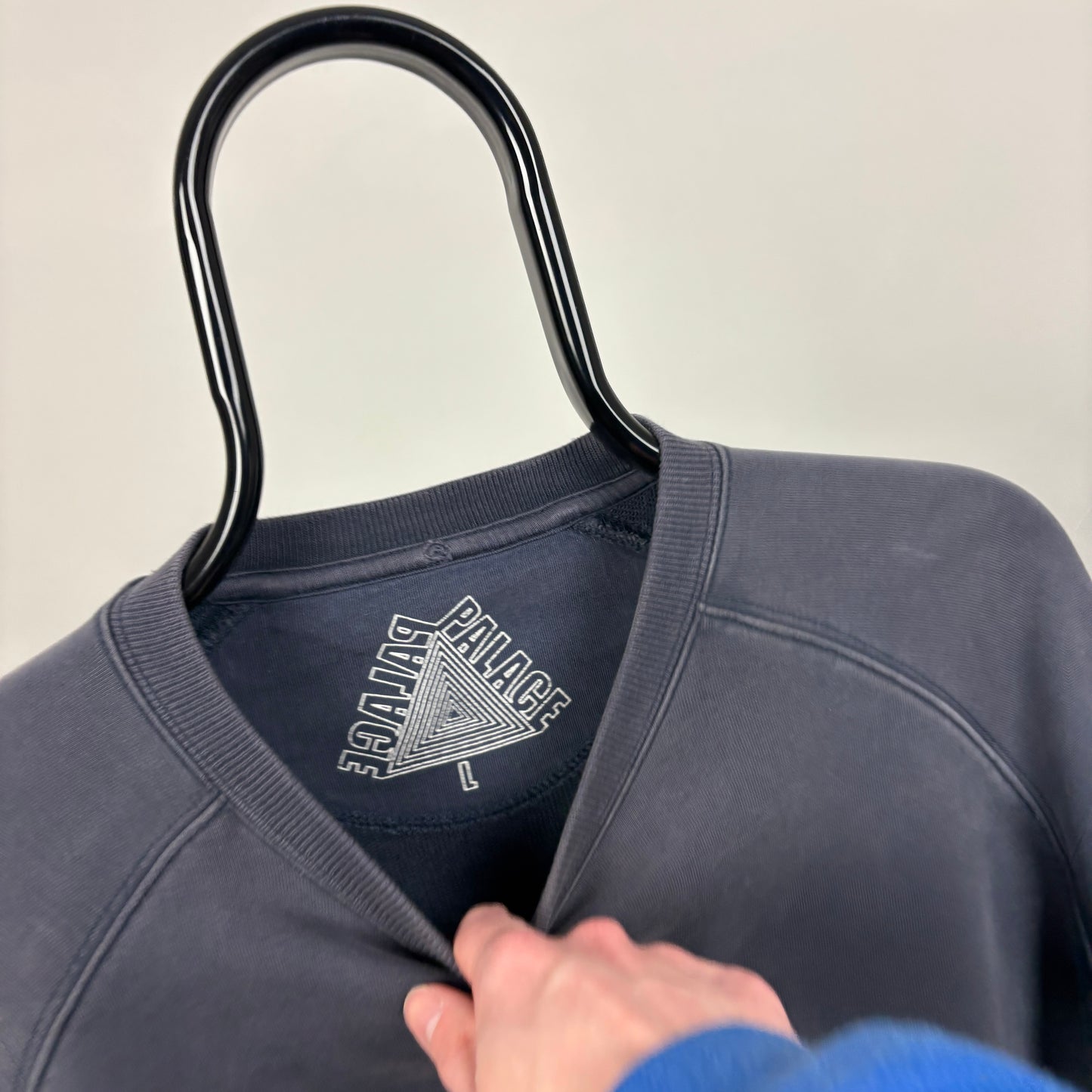 00s Palace Sweatshirt Blue Large
