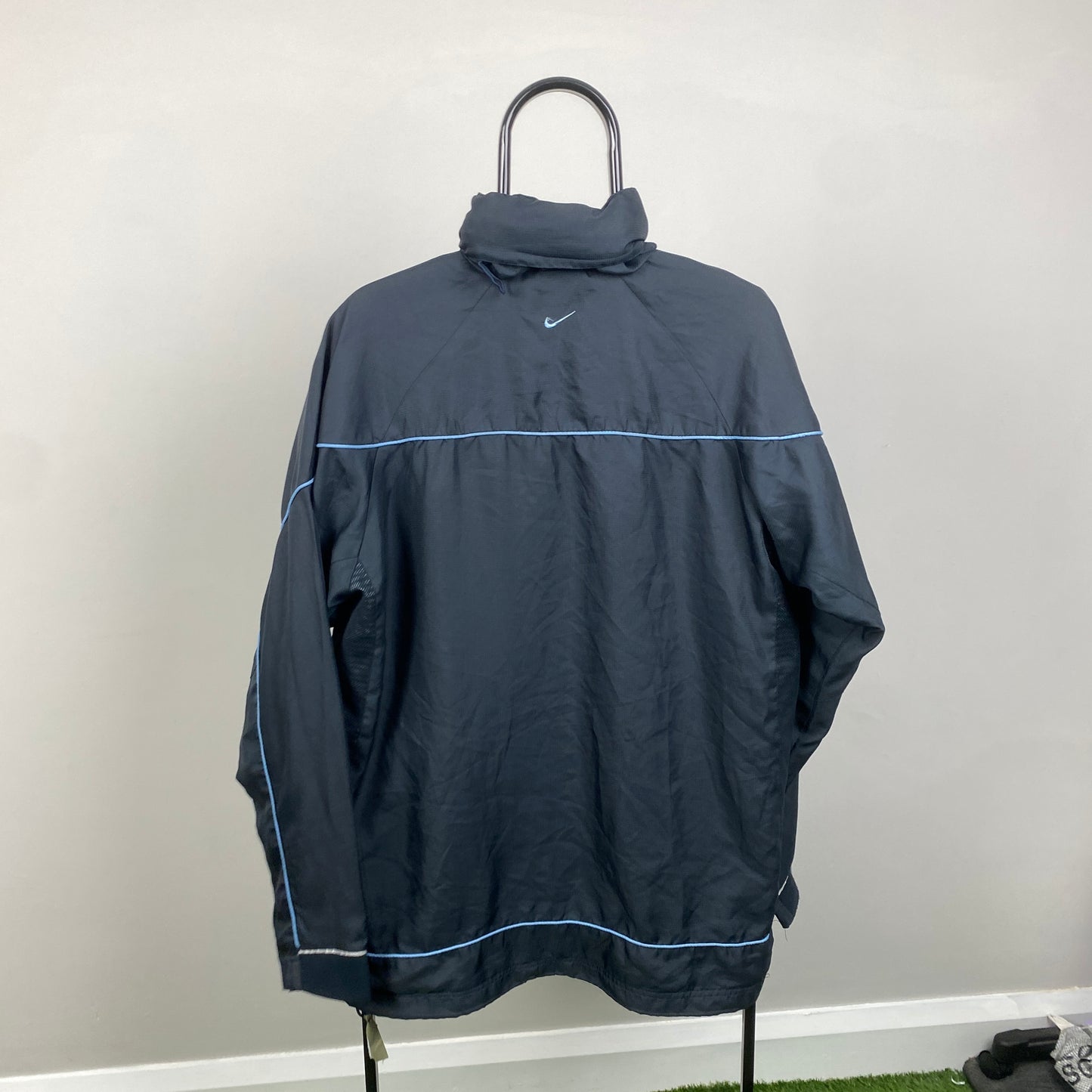 00s Nike Tn Air Windbreaker Jacket Black Large