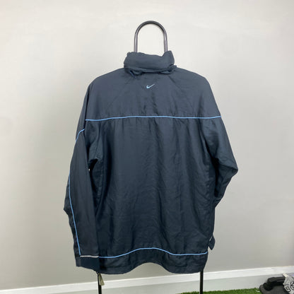 00s Nike Tn Air Windbreaker Jacket Black Large