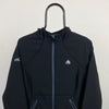 00s Nike ACG Soft Shell Windbreaker Jacket Black XS