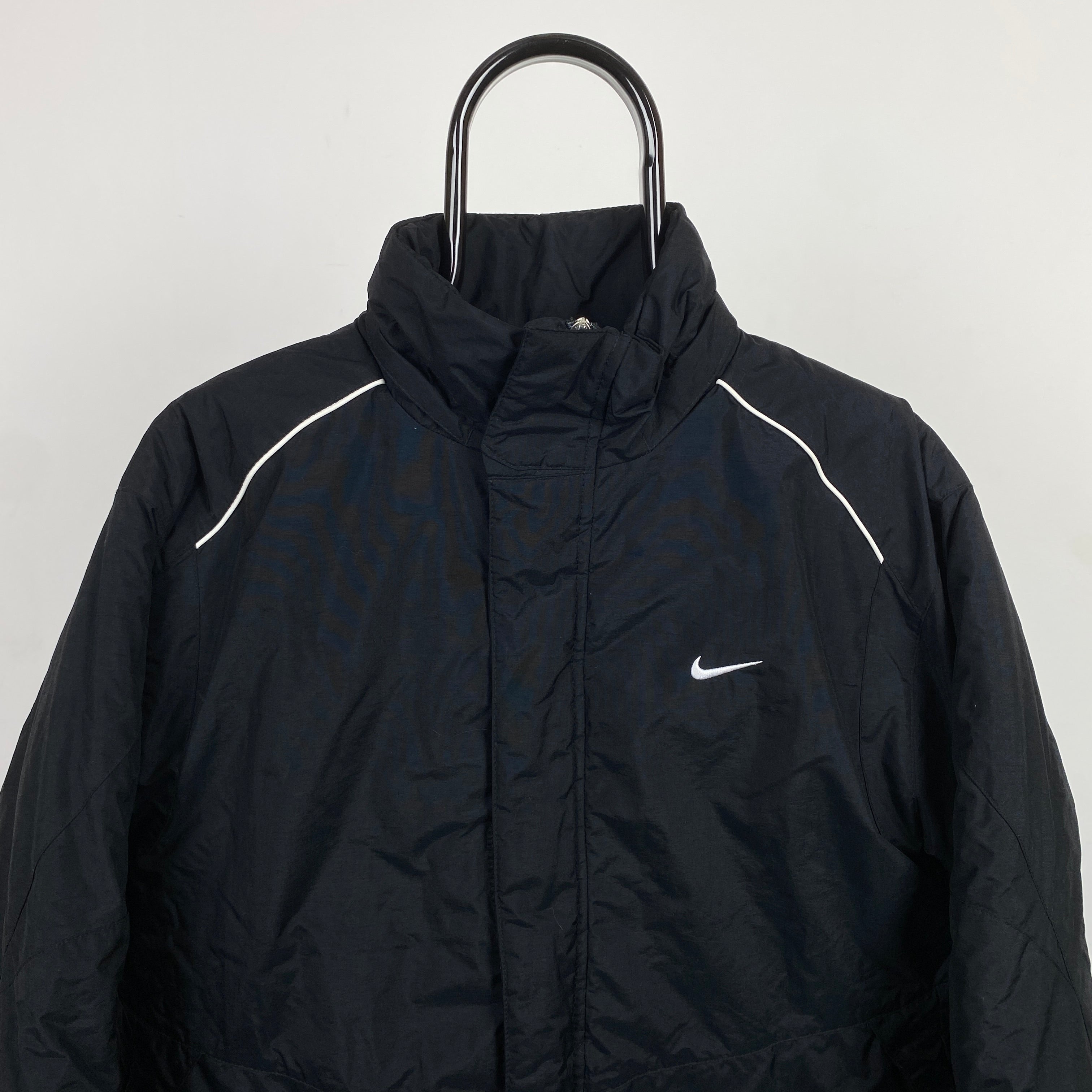 00s Nike Puffer Jacket Black XS