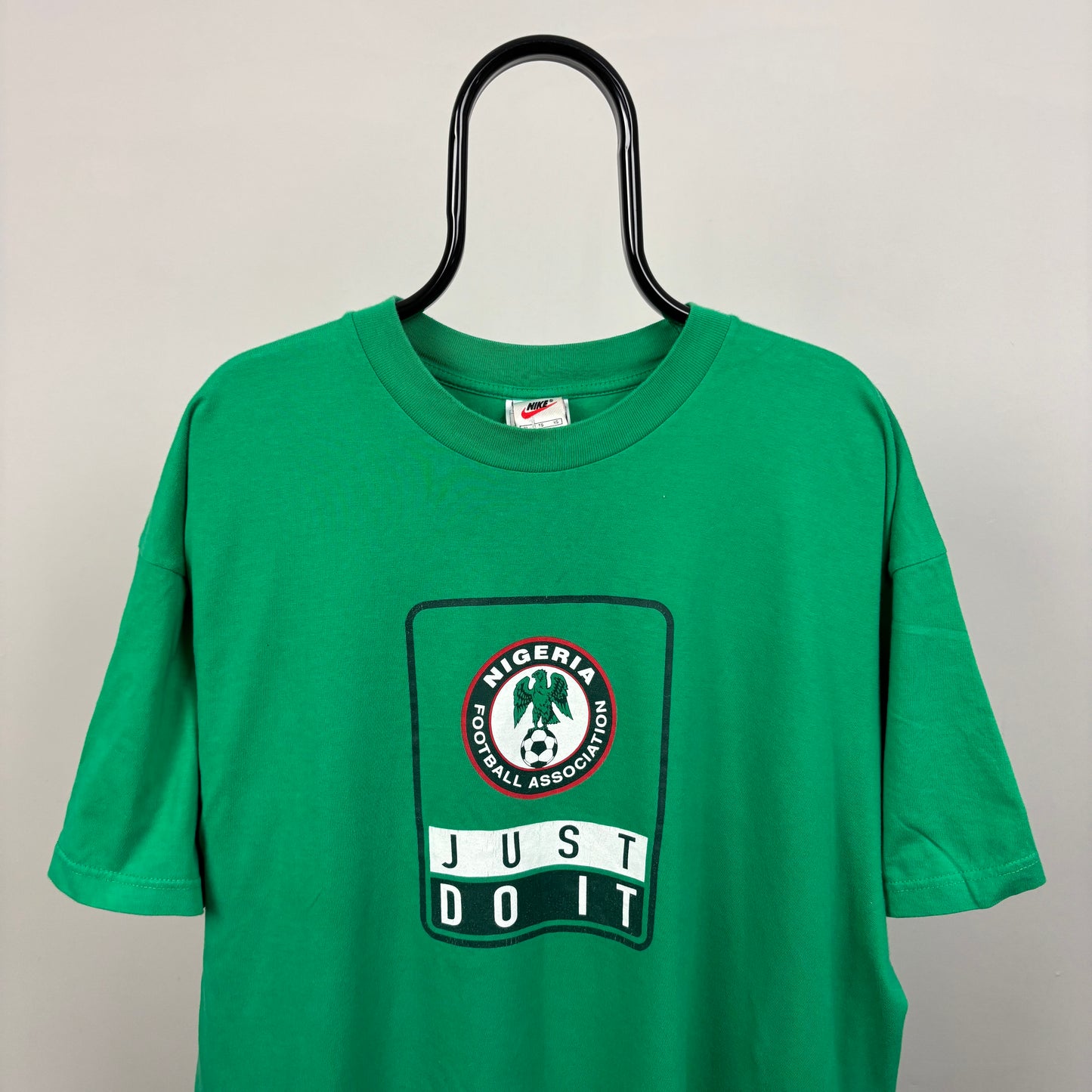 90s Nike Nigeria T-Shirt Green XL