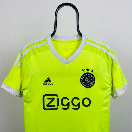 00s Adidas Ajax Football Shirt T-Shirt Green Small
