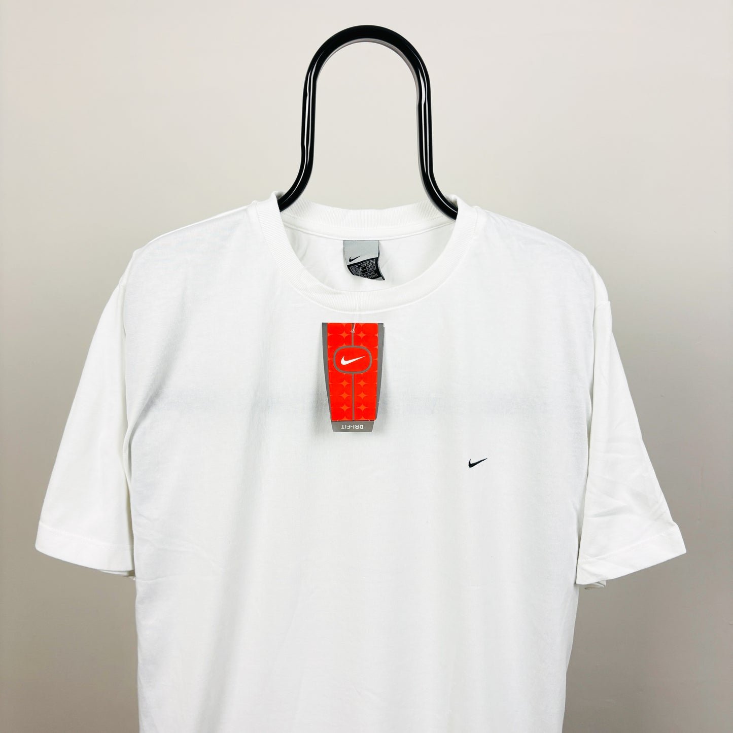 00s Nike Dri-Fit T-Shirt White Medium