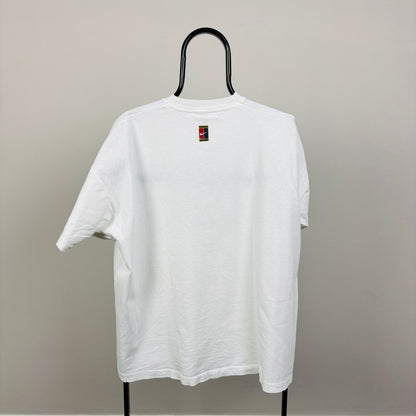 90s Nike Challenge Court T-Shirt White XL