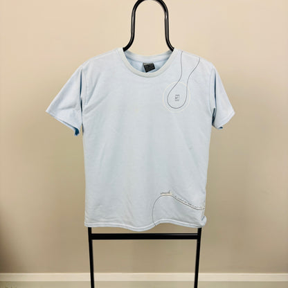 00s Nike Court Tennis T-Shirt Baby Blue Large