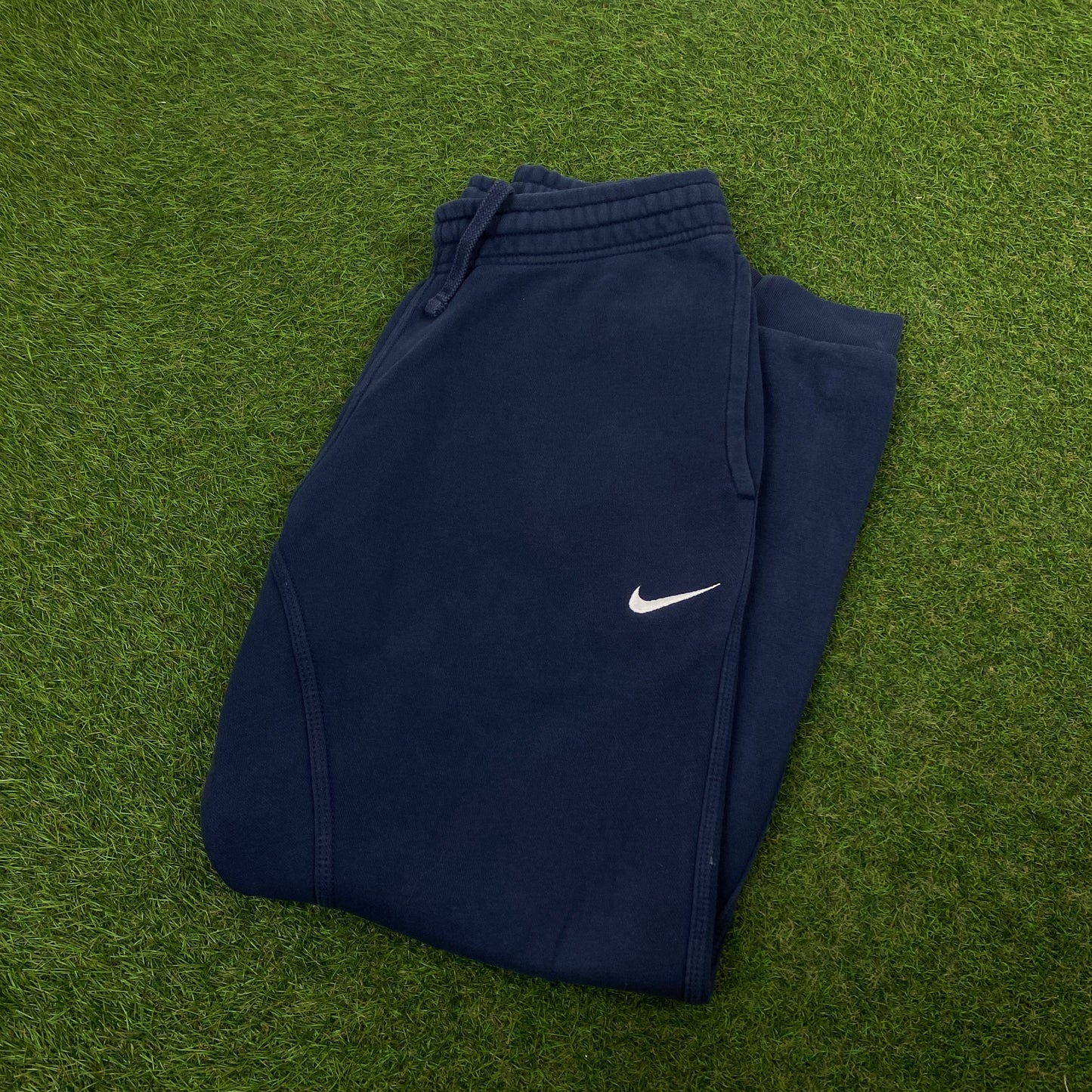 00s Nike Cotton Joggers Blue Medium