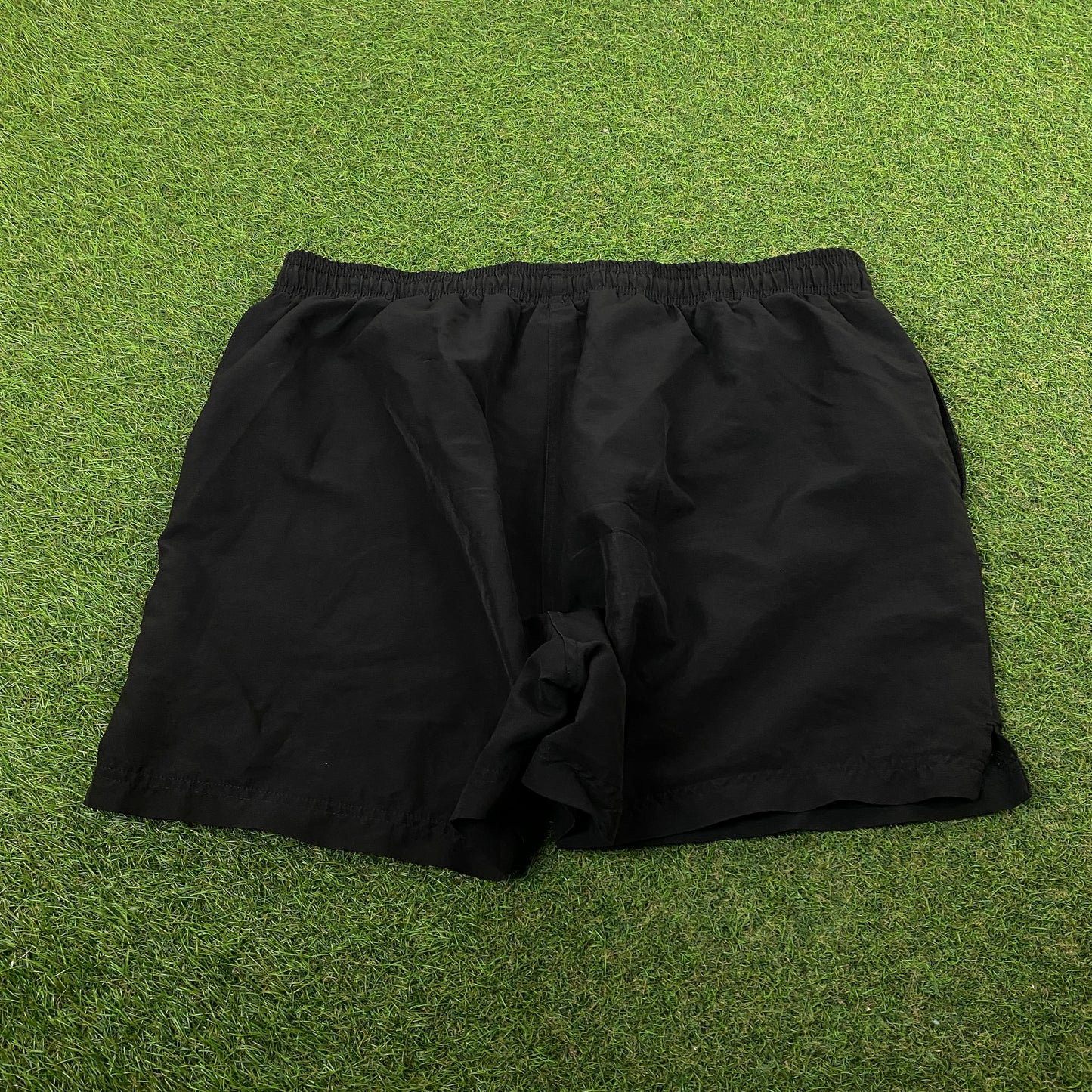 90s Adidas Trefoil Shorts Black Medium