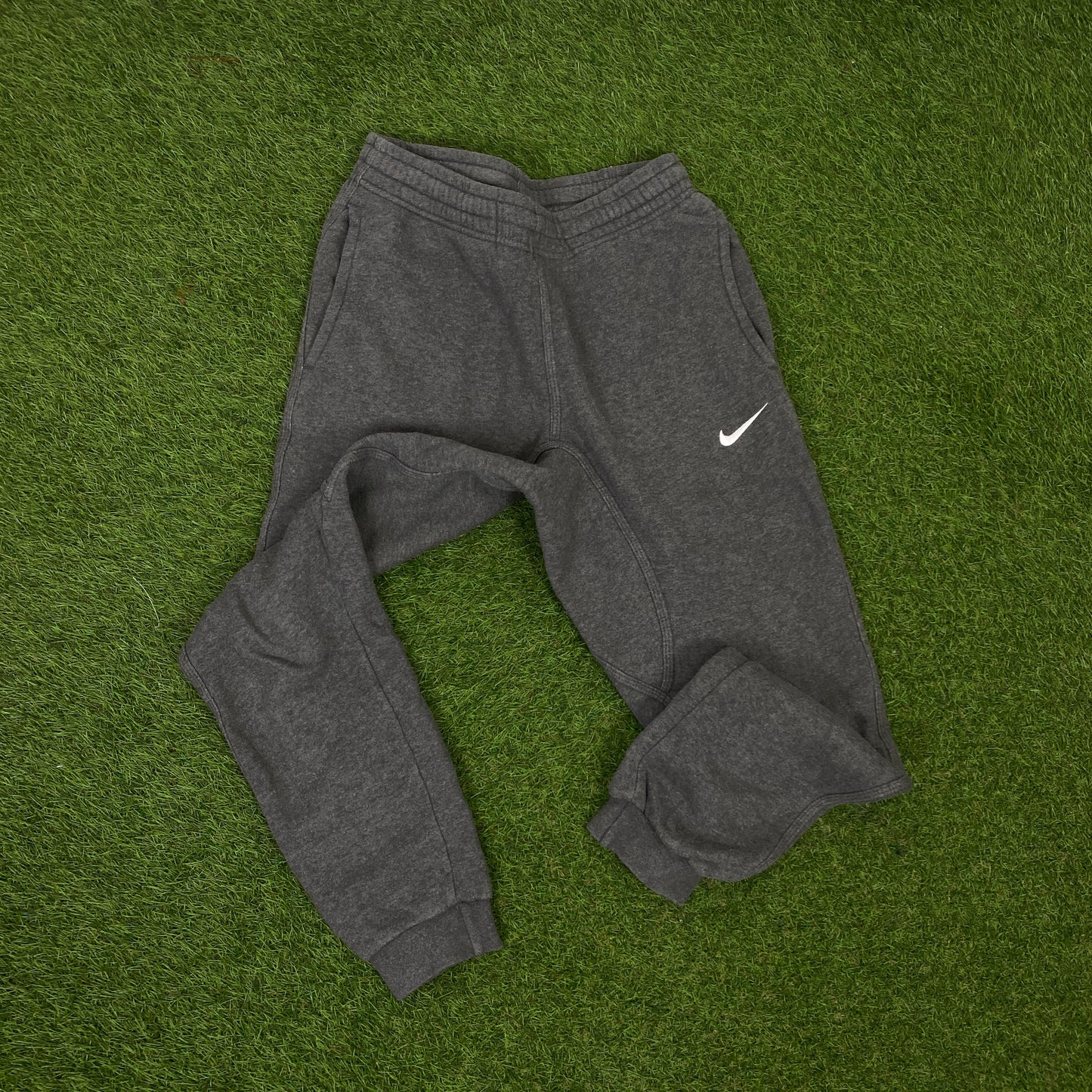 00s Nike Tracksuit Hoodie + Joggers Set Grey Small