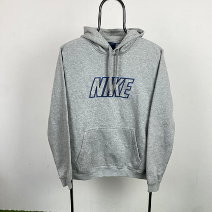 00s Nike Hoodie Grey Medium