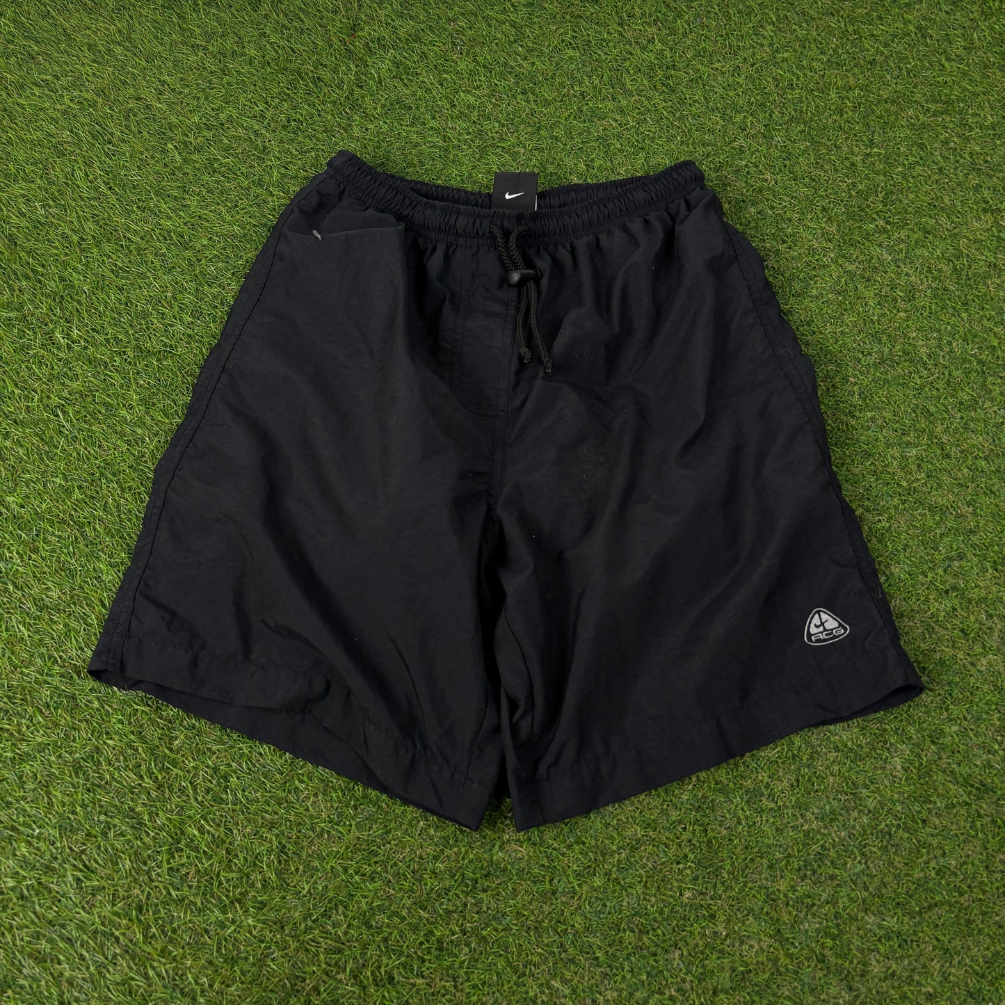 00s Nike ACG Padded Cycling Shorts Black Small