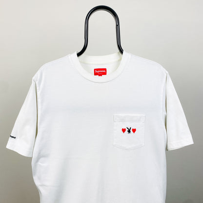 00s Supreme T-Shirt White Medium